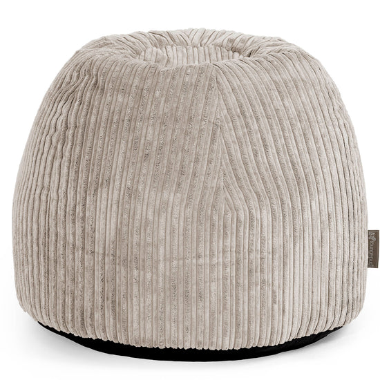 Kaptafel Poef Stoel - Corduroy Mink 01