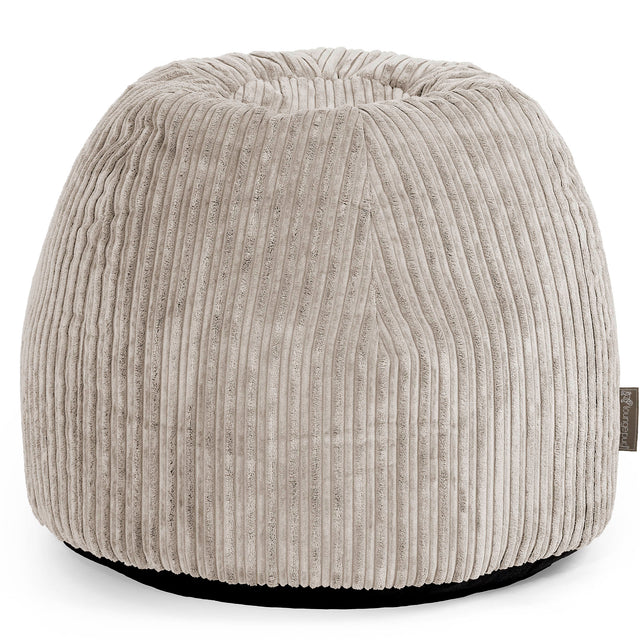 Kaptafel Poef Stoel - Corduroy Mink 01