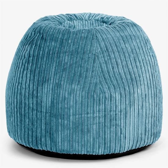 Ergonomische Bureau-pouffe Stoel - Corduroy Petrol 01