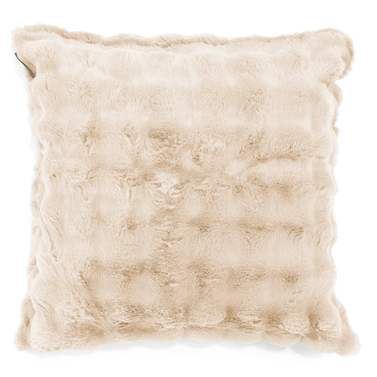 Extra Grote Kussenhoes 70 x 70cm - Namaakbont Bubble Crème 01