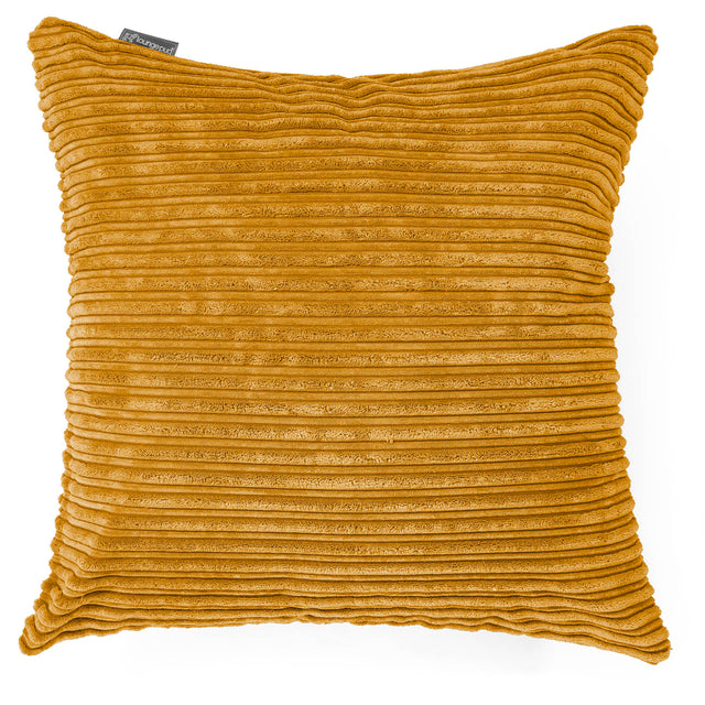 Extra Grote Kussenhoes 70 x 70cm - Corduroy Gouden Honing 01