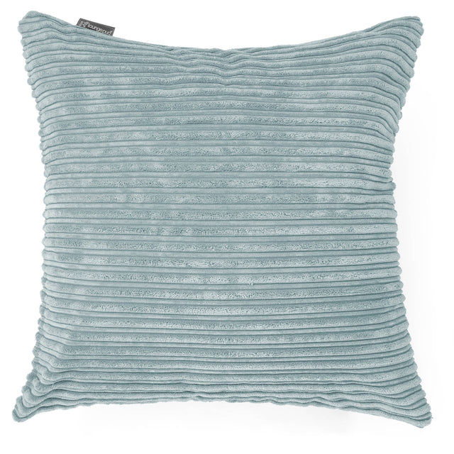 Extra Grote Kussenhoes 70 x 70cm - Corduroy Mintgroen 01