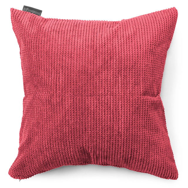 Extra Grote Kussenhoes 70 x 70cm - Pompom Pastelrood 01