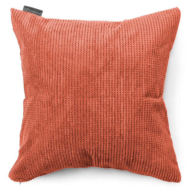 Extra Grote Kussenhoes 70 x 70cm - Pompom Pompoenoranje 01