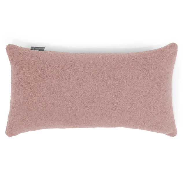 Gigantische Langwerpige Kussenhoes 40 x 70cm - Boucle Roze 01