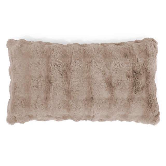 Gigantische Langwerpige Kussenhoes 40 x 70cm - Namaakbont Bubble Mink 01