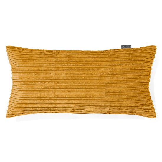 Gigantische Langwerpige Kussenhoes 40 x 70cm - Corduroy Gouden Honing 01
