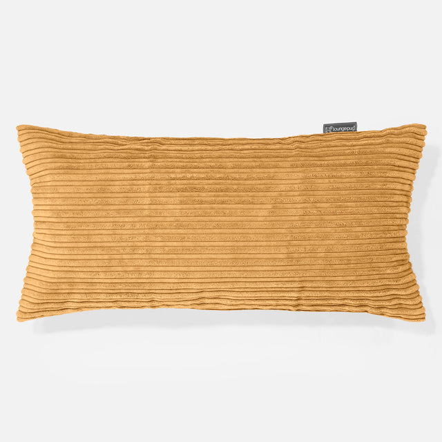 Gigantische Langwerpige Kussenhoes 40 x 70cm - Corduroy Gouden Honing 01