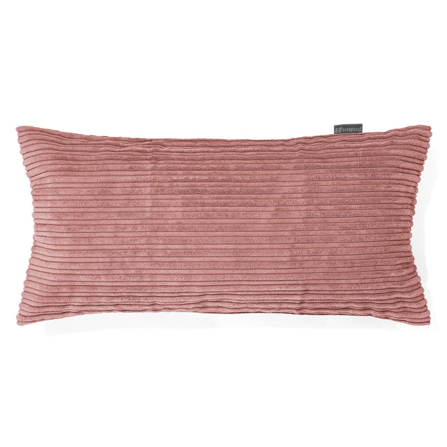 Gigantische Langwerpige Kussenhoes 40 x 70cm - Corduroy Perzik 01