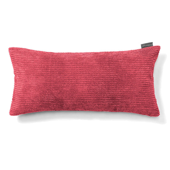 Gigantische Langwerpige Kussenhoes 40 x 70cm - Pompom Pastelrood 01