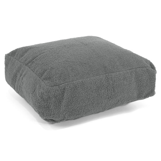 Groot Vloerkussen - Boucle Grijs 01