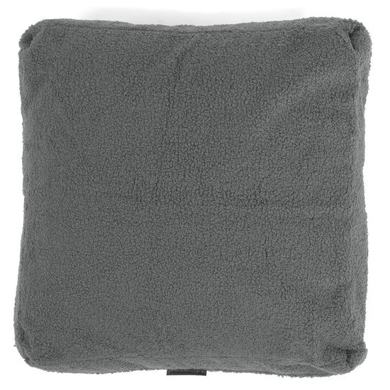 Groot Vloerkussen - Boucle Grijs 02