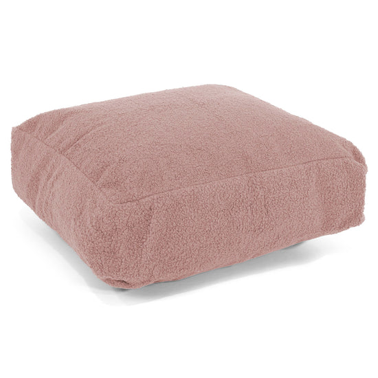 Groot Vloerkussen - Boucle Roze 01