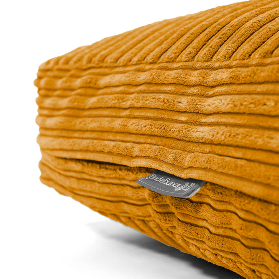Groot Vloerkussen - Corduroy Gouden Honing 02