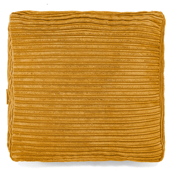 Groot Vloerkussen - Corduroy Gouden Honing 03