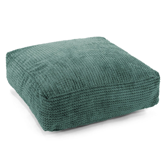 Groot Vloerkussen - Pompom Mosgroen 01