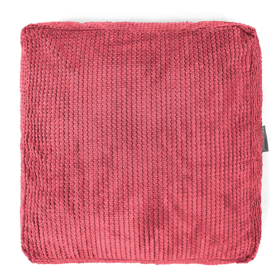 Groot Vloerkussen - Pompom Pastelrood 03