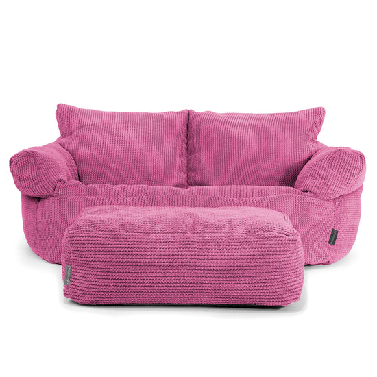 Josephine Zitzak Bank - Pompom Roze 02