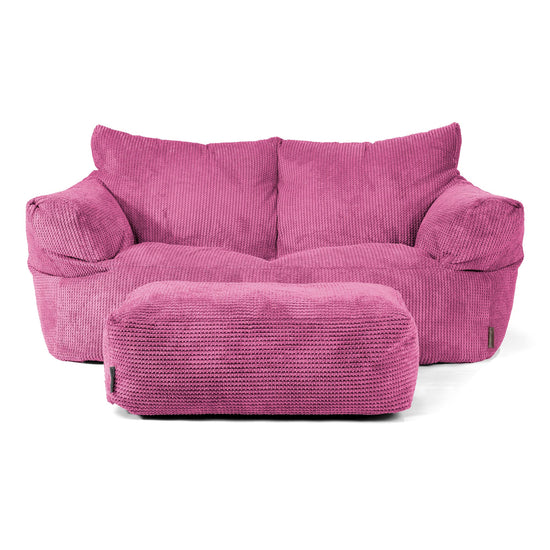 Josephine Zitzak Bank - Pompom Roze 02