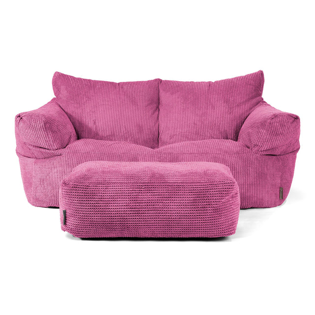 Josephine Zitzak Bank - Pompom Roze 02