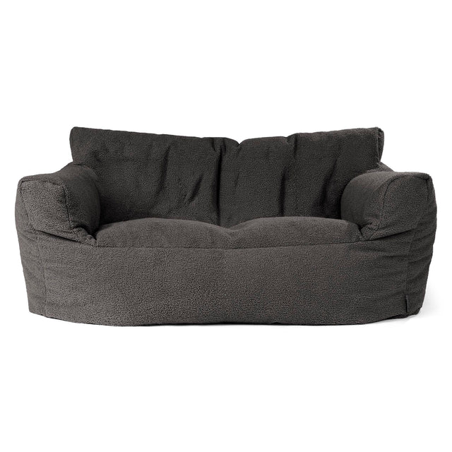 Josephine Zitzak Bank - Boucle Graphite Grijs 01