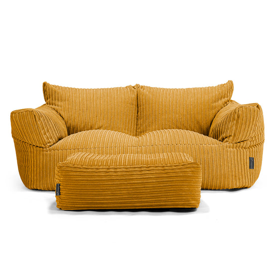 Josephine Zitzak Bank - Corduroy Gouden Honing 02