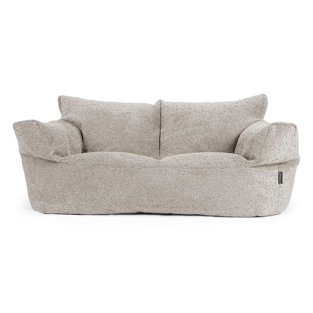 Josephine Zitzak Bank - Luxe Chenille Grijs 01