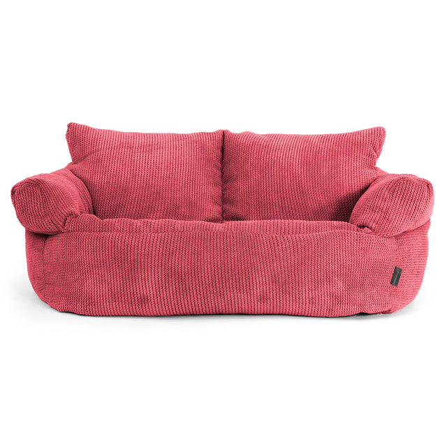 Josephine Zitzak Bank - Pompom Pastelrood 01