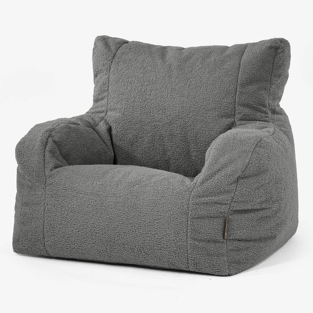 Josephine Zitzak Fauteuil - Boucle Grijs 01