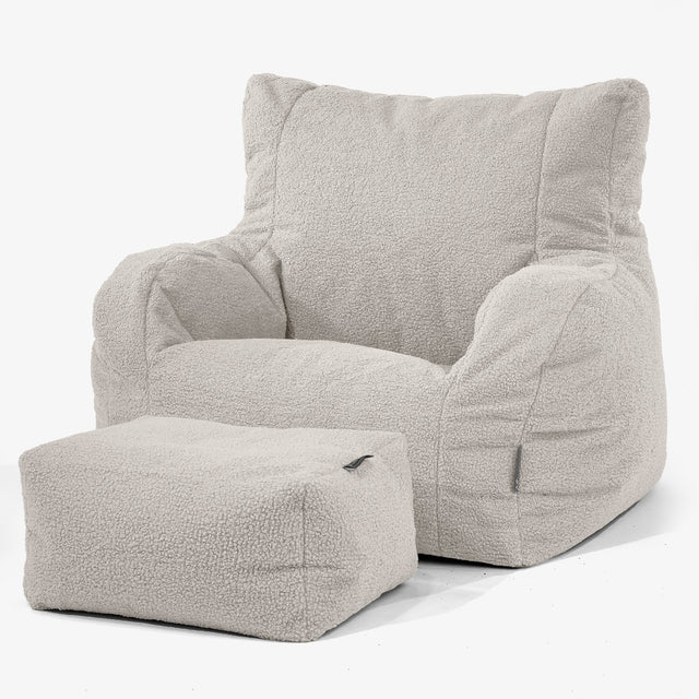 Josephine Zitzak Fauteuil - Boucle Ivoor 02