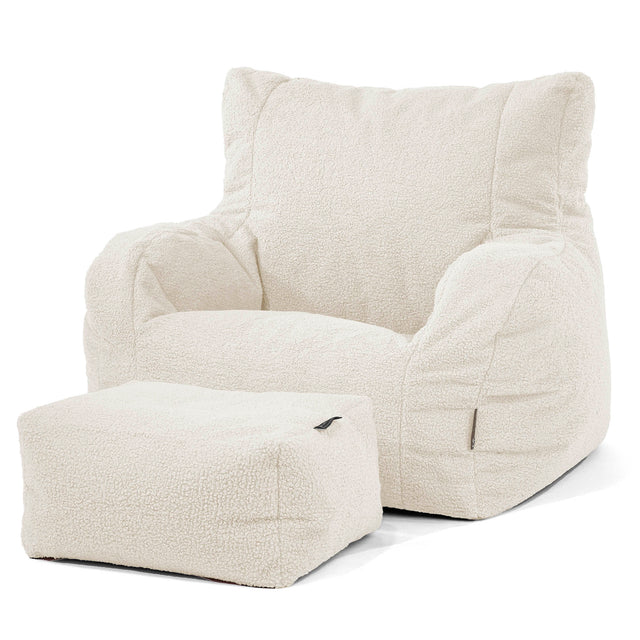 Josephine Zitzak Fauteuil - Boucle Ivoor 02