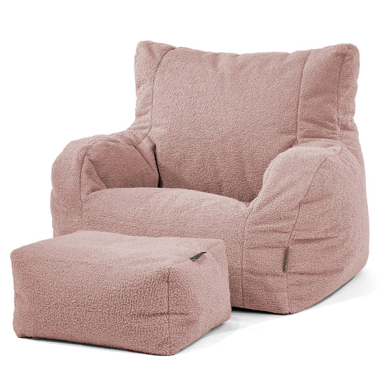 Josephine Zitzak Fauteuil - Boucle Roze 02