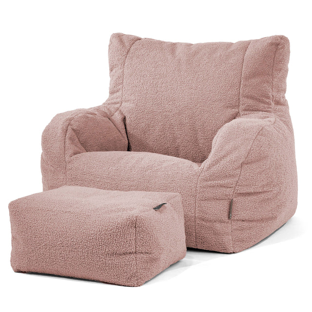 Josephine Zitzak Fauteuil - Boucle Roze 02
