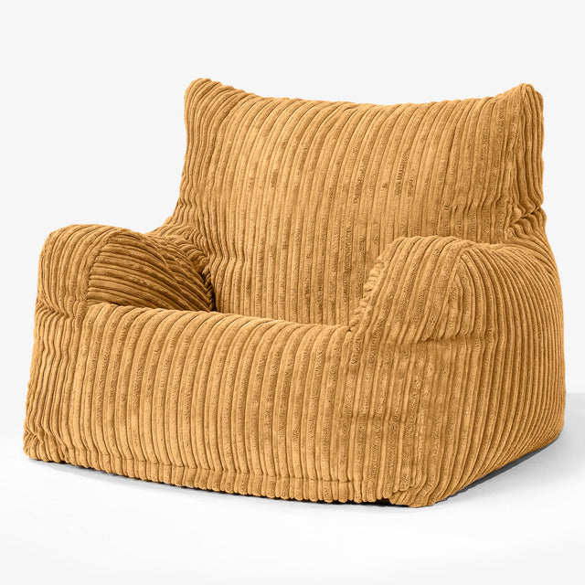 Josephine Zitzak Fauteuil - Corduroy Gouden Honing 01