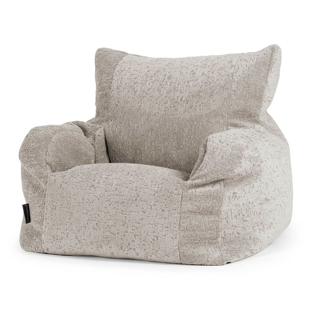 Josephine Zitzak Fauteuil - Luxe Chenille Grijs 01