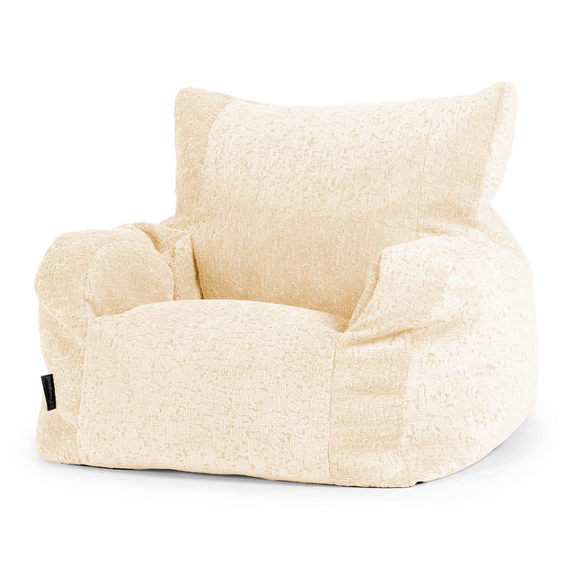 Josephine Zitzak Fauteuil - Luxe Chenille Ivoor 01