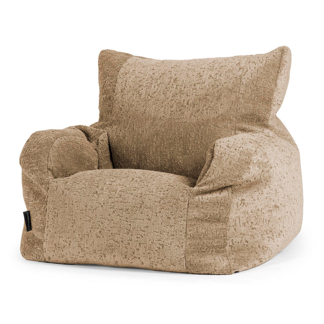 Josephine Zitzak Fauteuil - Luxe Chenille Mink 01