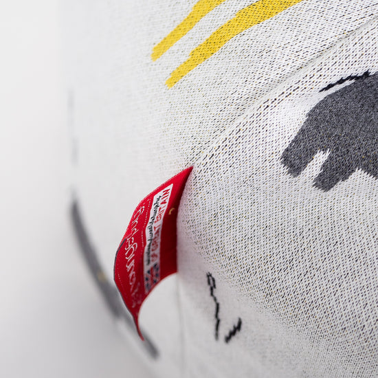 Kinder Klassieke Zitzak Stoel 1-5 jaar oud - Gebreid Safari 02