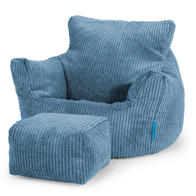 Kleuterfauteuil Zitzak 1-3 jaar oud - Pompom Sky 02