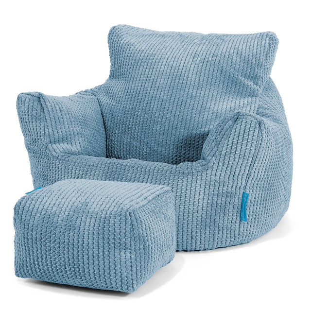 Kleuterfauteuil Zitzak 1-3 jaar oud - Pompom Sky 02