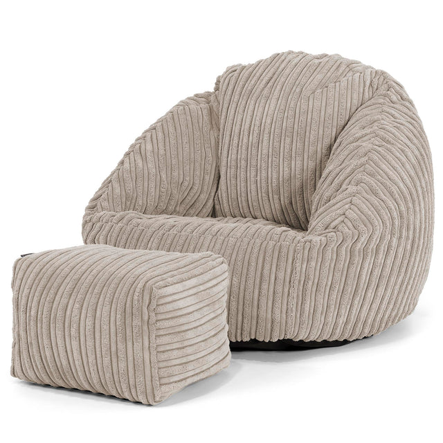 Kinderzitzak Bubble 1-3 jaar oud - Corduroy Mink 02