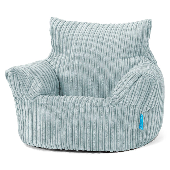 Kleuterfauteuil Zitzak 1-3 jaar oud - Corduroy Mintgroen 01