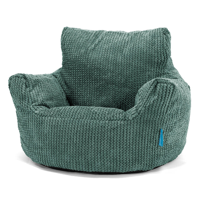 Kleuterfauteuil Zitzak 1-3 jaar oud - Pompom Mosgroen 01