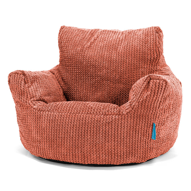 Kleuterfauteuil Zitzak 1-3 jaar oud - Pompom Pompoenoranje 01