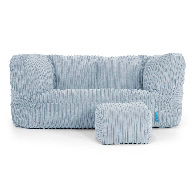 Albert Kinderzitzakbank 2-6 jaar oud - Corduroy Baby Blauw 02