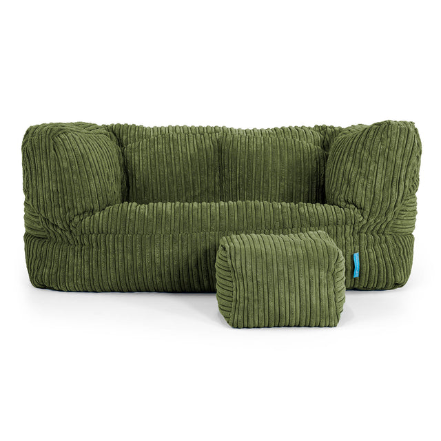 Albert Kinderzitzakbank 2-6 jaar oud - Corduroy Bosgroen 02