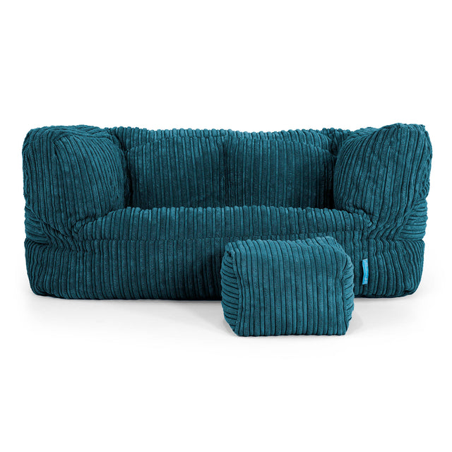 Albert Kinderzitzakbank 2-6 jaar oud - Corduroy Teal 02