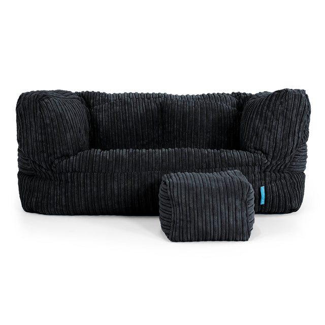 Albert Kinderzitzakbank 2-6 jaar oud - Corduroy Zwart 02