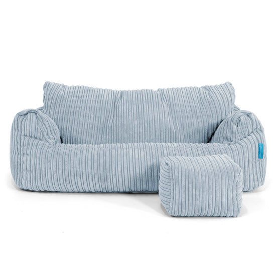 Josephine Kinderzitzak Bank 1-5 jaar oud - Corduroy Baby Blauw 02