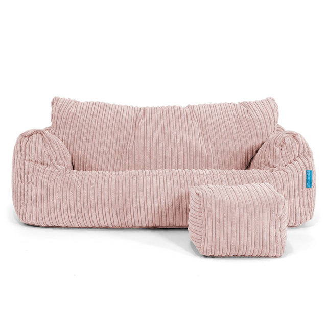 Josephine Kinderzitzak Bank 1-5 jaar oud - Corduroy Blozen Roze 02